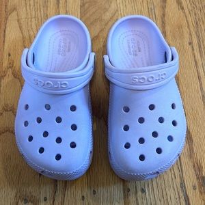 Purple croc kids 11c